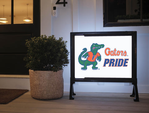 Florida Gators Pride Albert White Yardsy Sign
