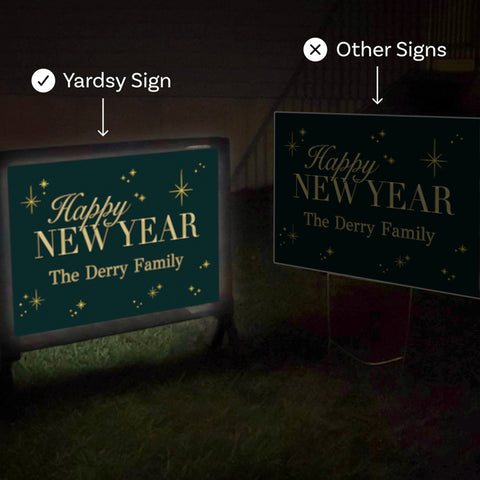 The Only Light Up Yard Sign