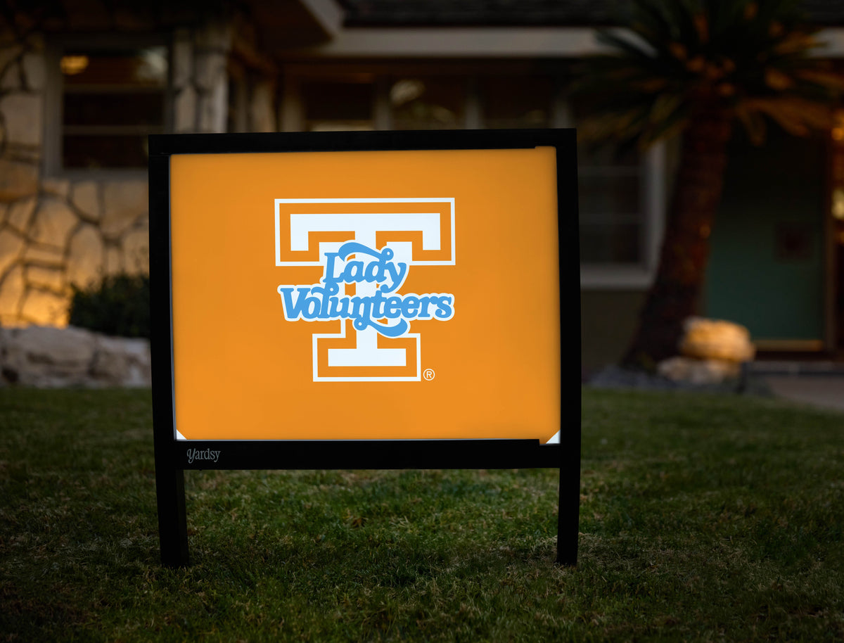Tennessee Lady Vols T Orange Yardsy Sign