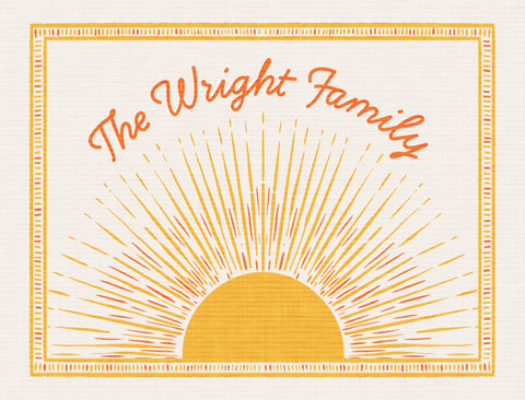 Welcome Sunshine Custom Yardsy Sign