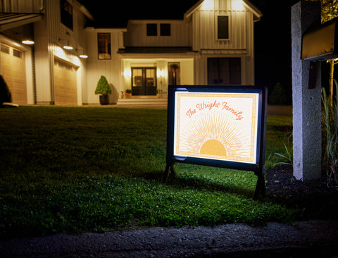 Welcome Sunshine Custom Yardsy Sign