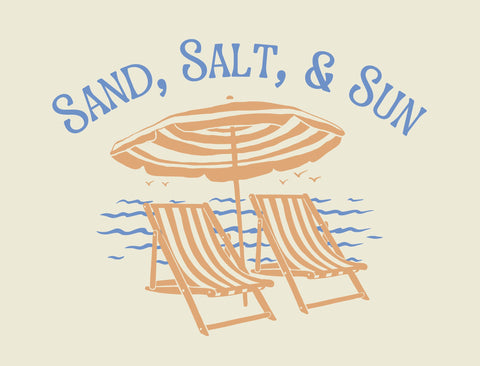 Sand, Salt, & Sun Yardsy Sign