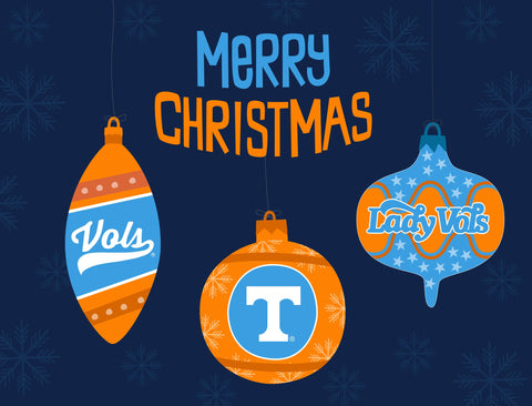 Merry Christmas Ornaments Tennessee Yardsy Sign