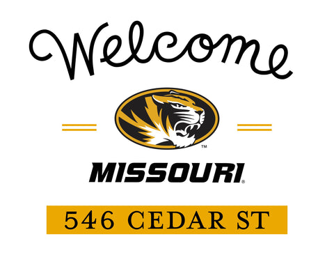 Welcome Missouri Custom Yardsy Sign