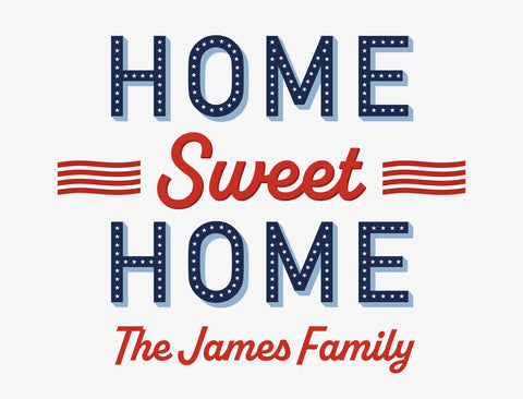 Home Sweet Home Custom Yardsy Sign