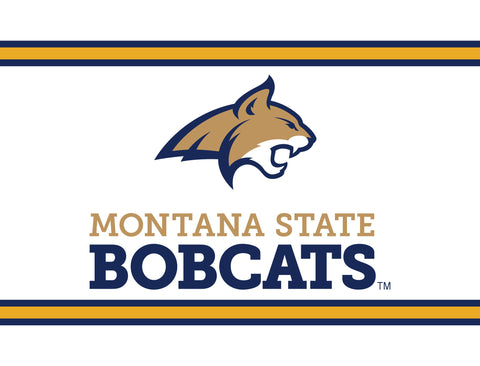 Montana State Bobcats White Yardsy Sign