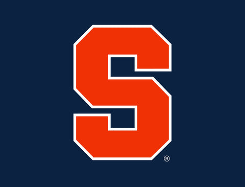 Syracuse University S Blue Yardsy Sign