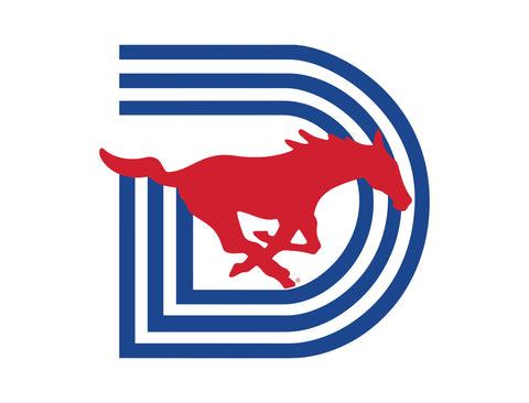 SMU Triple D White Yardsy Sign