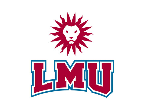 LMU Wordmark White Yardsy Sign