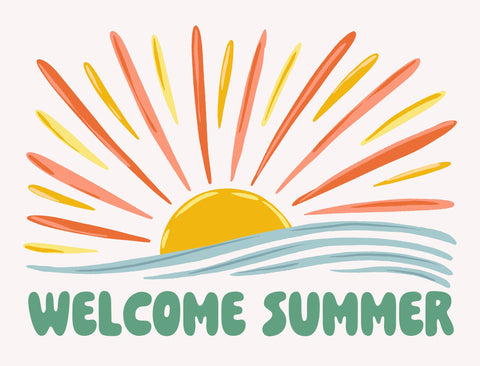 Welcome Summer Yardsy Sign
