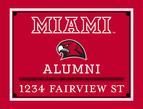 Alumni Miami University Custom Yardsy Sign