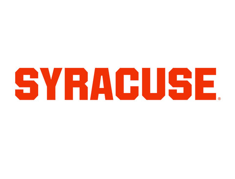 Syracuse University White Yardsy Sign