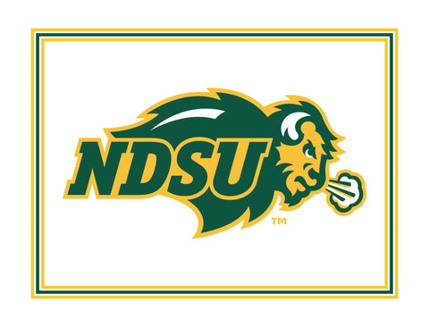 North Dakota State NDSU White Yardsy Sign