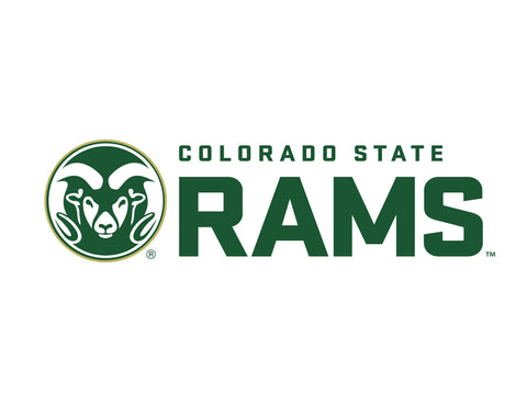 Colorado State Rams White Yardsy Sign