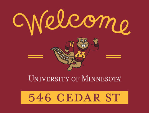 Welcome Minnesota Custom Yardsy Sign