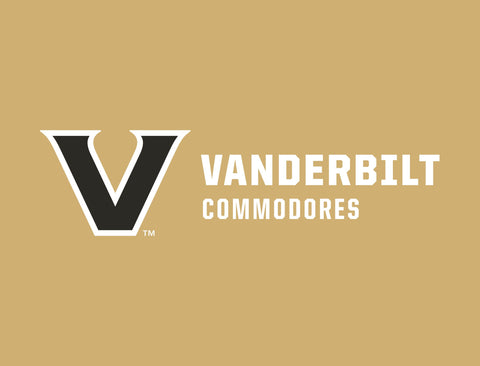 Vanderbilt University Commodores Gold Yardsy Sign