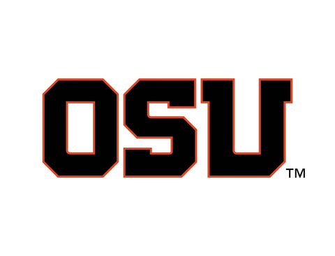 Oregon State OSU Wordmark White Yardsy Sign