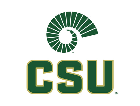CSU Logo White Yardsy Sign