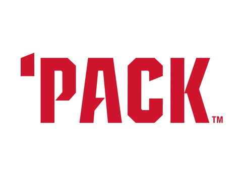NC State Pack White Yardsy Sign