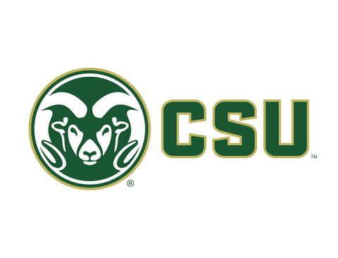 CSU Ram White Yardsy Sign