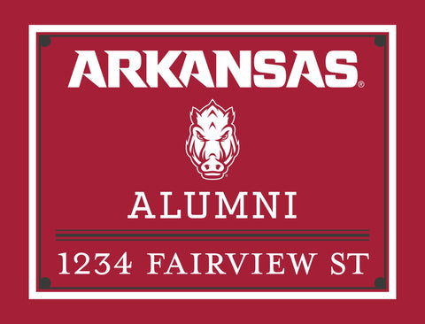 Alumni Arkansas Custom Yardsy Sign