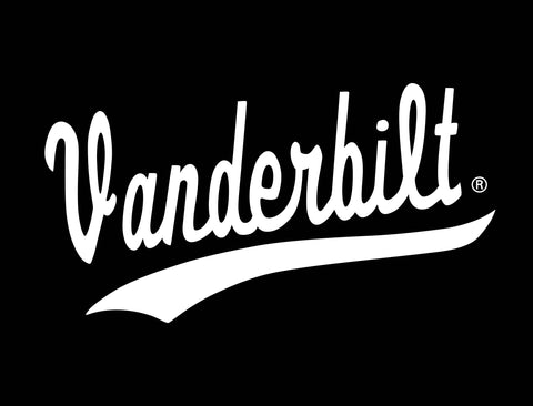 Vanderbilt University Script Black Yardsy Sign