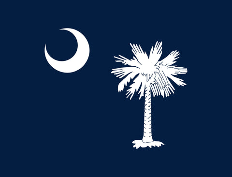 South Carolina State Flag Yardsy Sign