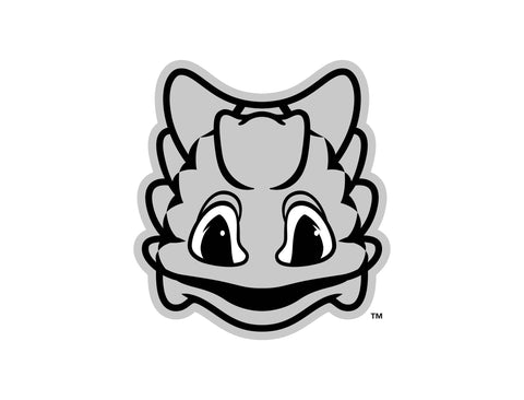 TCU Horned Frog Mascot White Yardsy Sign