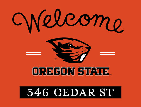 Welcome Oregon State Custom Yardsy Sign