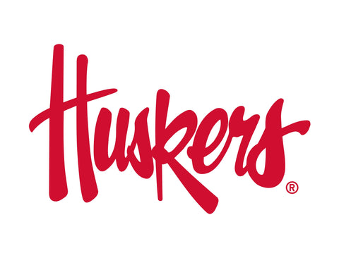 Nebraska Huskers White Yardsy Sign