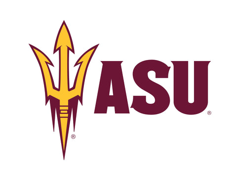 Arizona State ASU Trident White Yardsy Sign