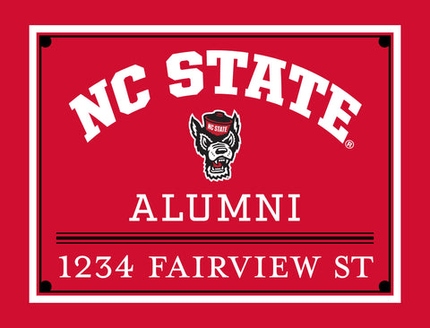 Alumni NC State Custom Yardsy Sign