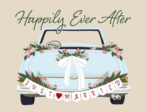 Happily Ever After Yardsy Sign