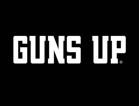 Texas Tech Guns Up Black Yardsy Sign