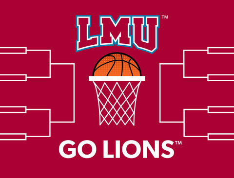 LMU Basketball Yardsy Sign