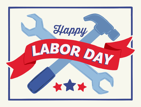 Happy Labor Day Yardsy Sign