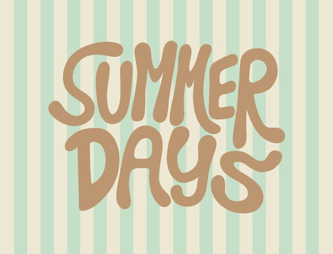 Summer Days Yardsy Sign