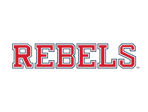Mississippi Rebels White Yardsy Sign