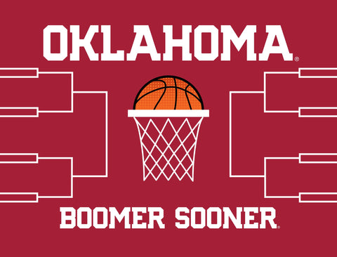 Oklahoma Basketball Yardsy Sign