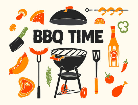 BBQ Time Yardsy Sign