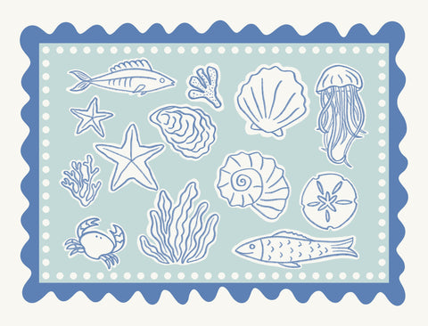 Sea Creature Yardsy Sign