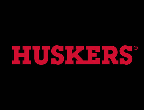Nebraska Huskers Mark Black Yardsy Sign