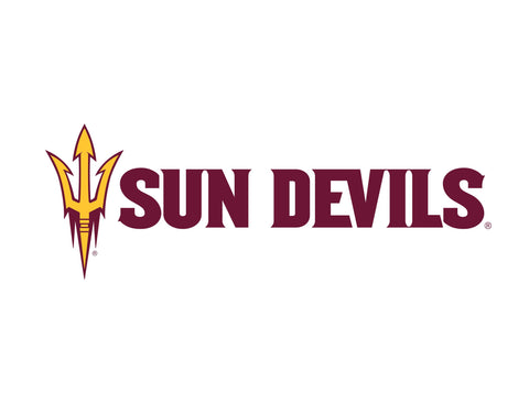 Arizona State Sun Devils Trident White Yardsy Sign