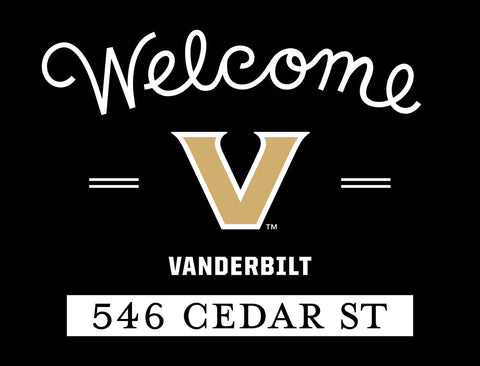 Welcome Vanderbilt Custom Yardsy Sign