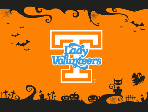 Halloween Tennessee Orange Lady Volunteers Yardsy Sign