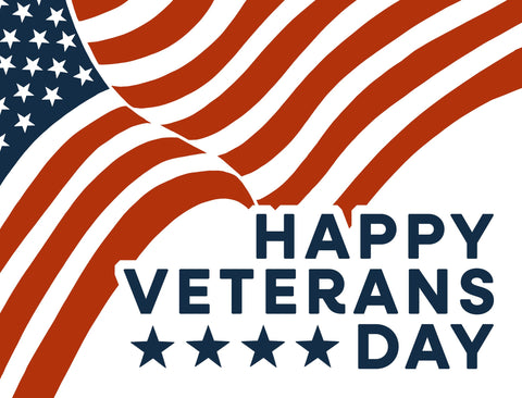 Happy Veterans Day Yardsy Sign