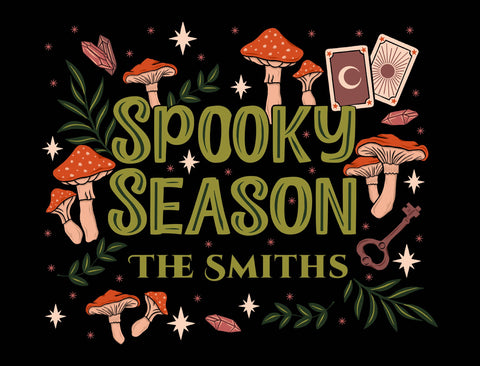 Witchy Spooky Season Custom Yardsy Sign