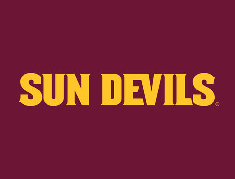 Arizona State Sun Devils Maroon Yardsy Sign