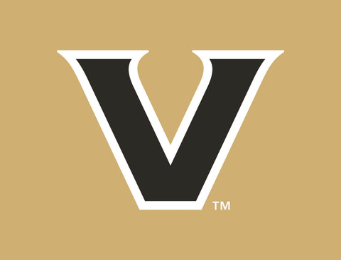 Vanderbilt University Athletic Mark Gold Yardsy Sign