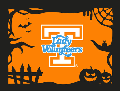 Halloween Lady Volunteers Tennessee T Yardsy Sign